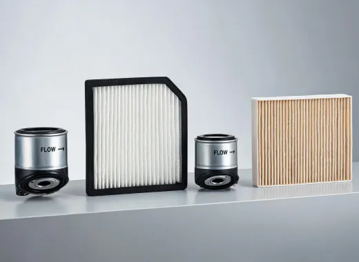 Oil, air, fuel and cabin filter range